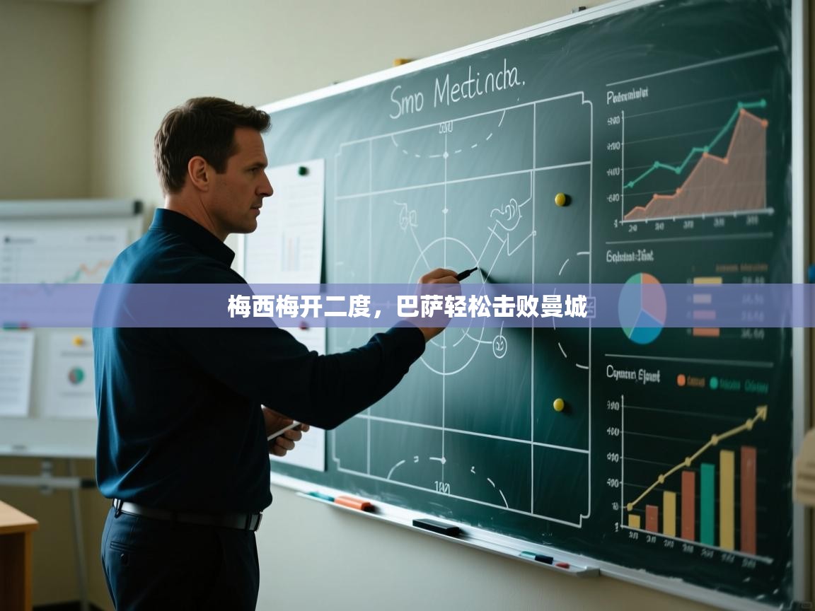 梅西梅开二度，巴萨轻松击败曼城