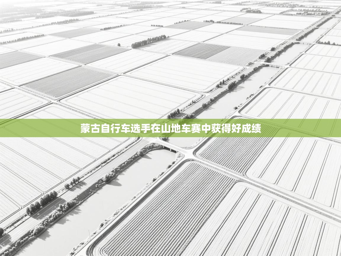 蒙古自行车选手在山地车赛中获得好成绩